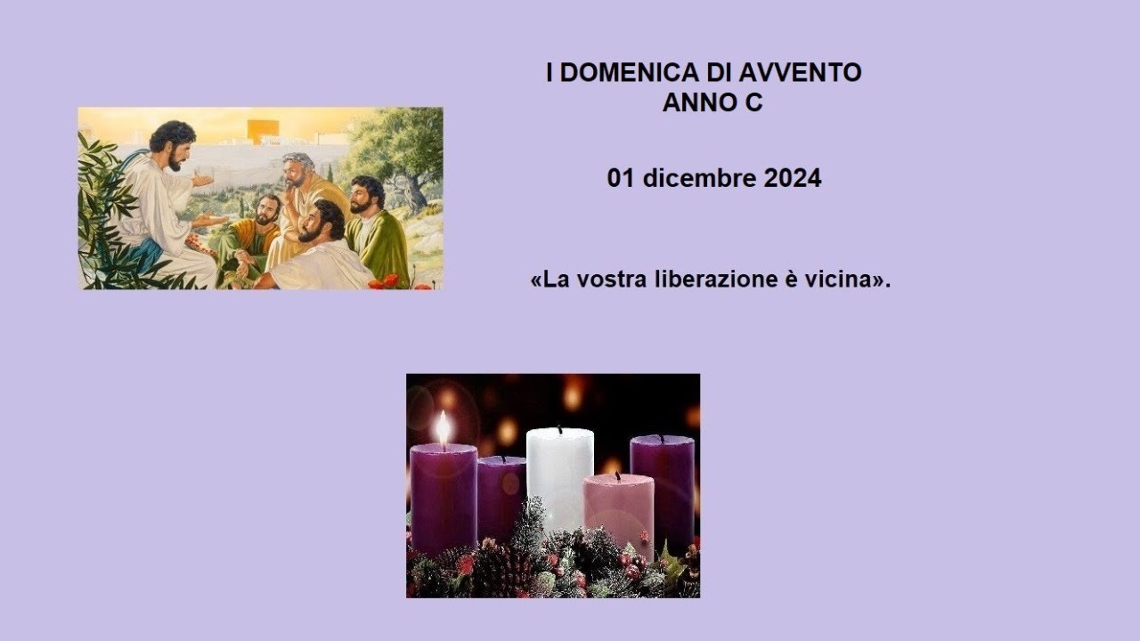 I DOMENICA DI AVVENTO - ANNO C - S. ROSARIO E S. MESSA - YouTube