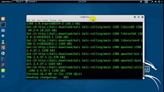 How to install apache server in Kali Linux