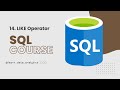 14. Like Operator in SQL | Full SQL Course in Hindi | Learn Data Analytics