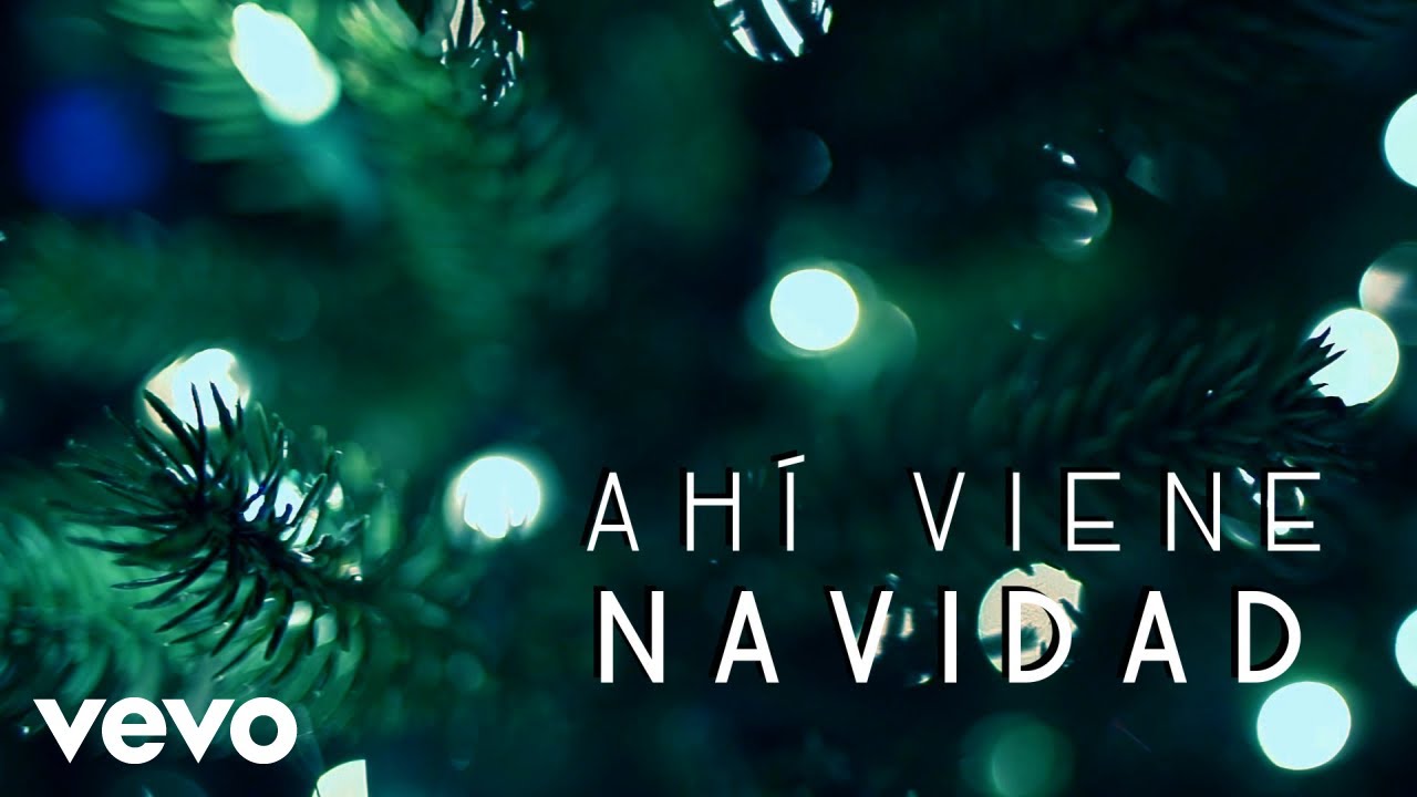 Viento Y Sol - Ahí Viene Navidad (Lyric Video) - YouTube