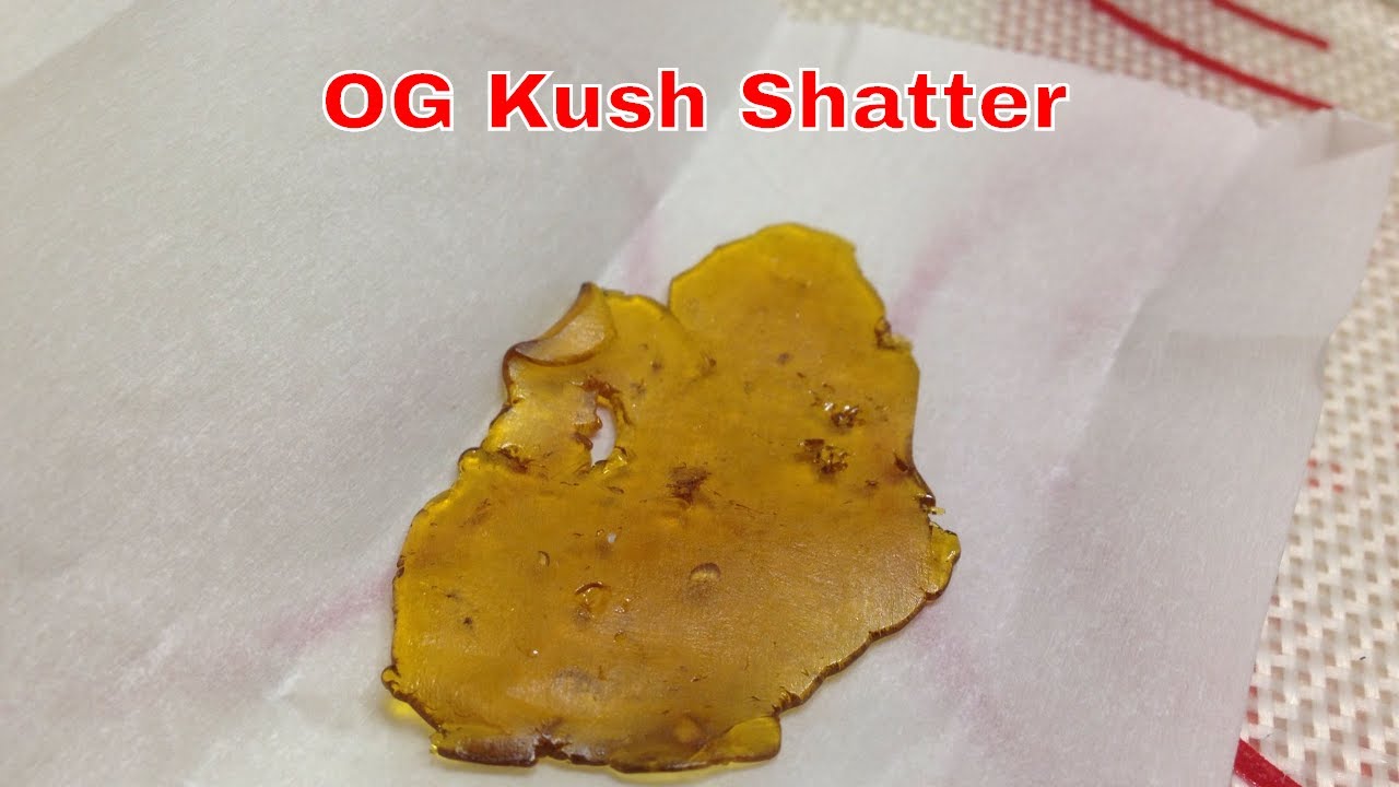 Weed Review OG Kush Shatter