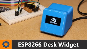 ESP8266 - YouTube Subscribers Desk Widget