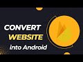 Convert any Website into Android App Kotlin Tutorial