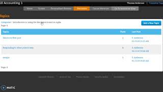 Aplia Discussion Board Overview