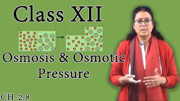 Osmosis and Osmotic Pressure : Solutions | Class 12 Chemistry by Shaillee Kaushal | JEE / NEET