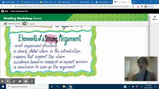 READING - Genre Minilesson: Persuasive Text