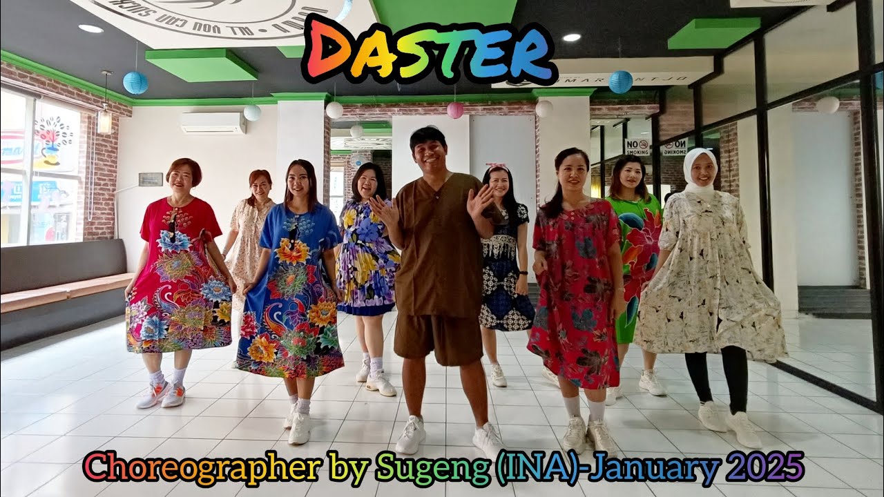Daster(Veni nur)//Line Dance //Coach Sugeng //Ceria Dance