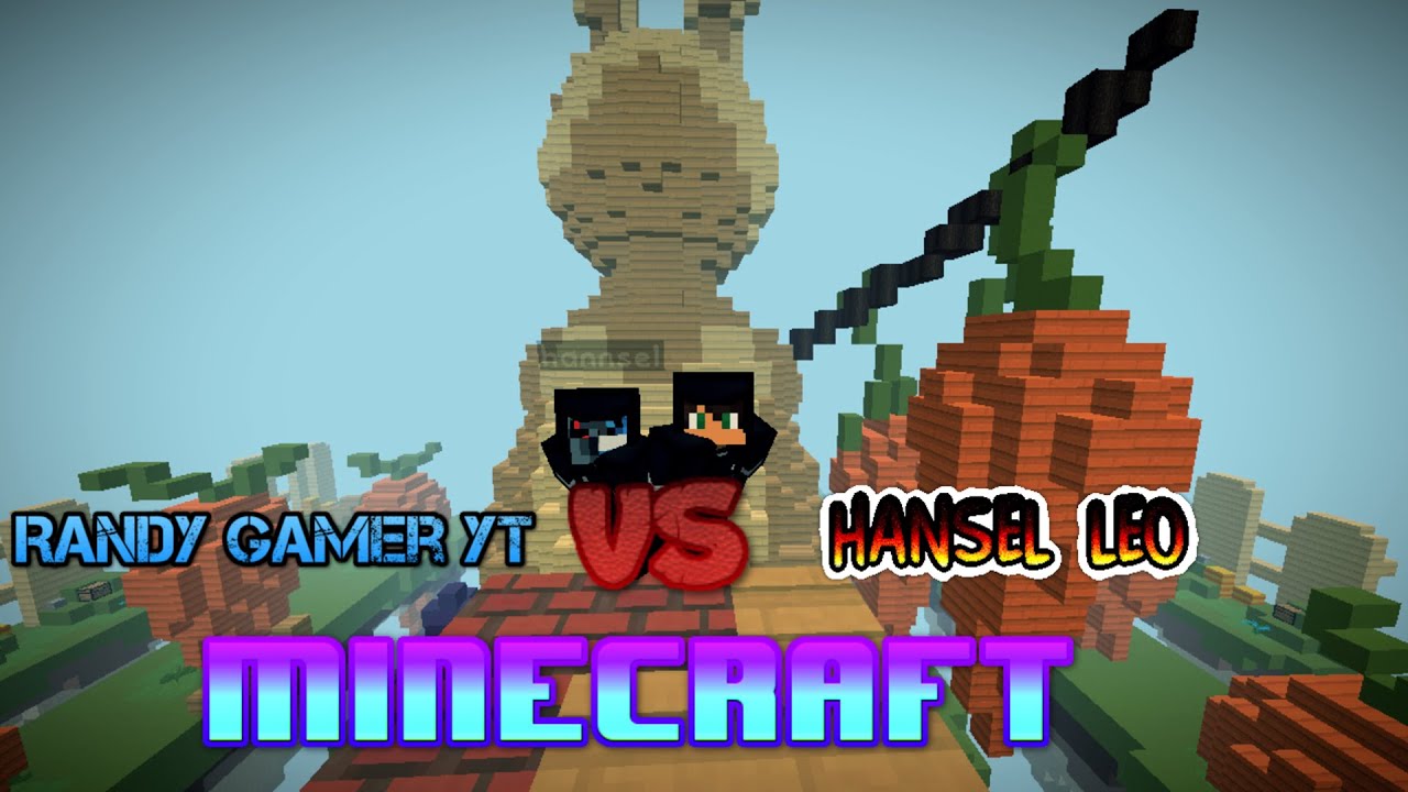 Randy gamer YT VS hasel leo en minecraft - YouTube