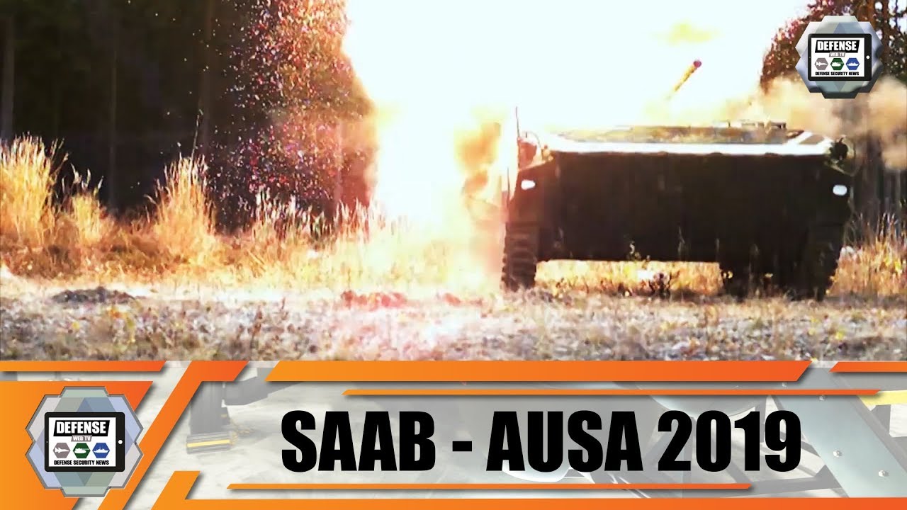 AUSA 2019 SAAB Carl-Gustaf M4 technical review man portable multi role weapon system rocket launcher