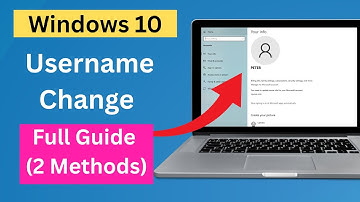 Change Windows 10 Account Name | Step-by-Step Tutorial