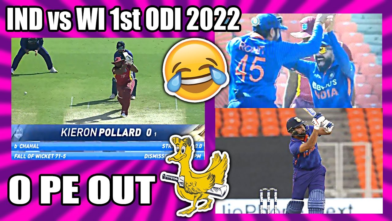 IND vs WI 1st ODI 2022 Highlights ROAST