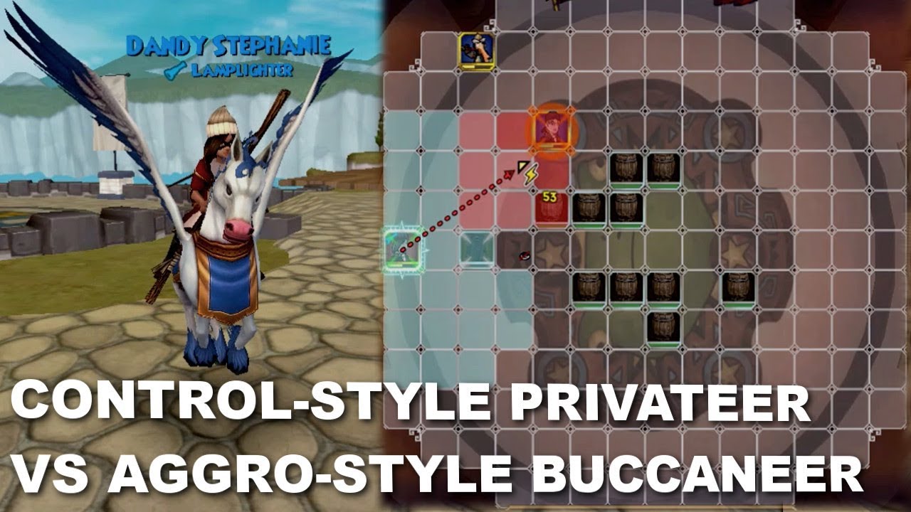 Pirate101: Control-Style Privateer vs Aggro-Style Buccaneer - YouTube