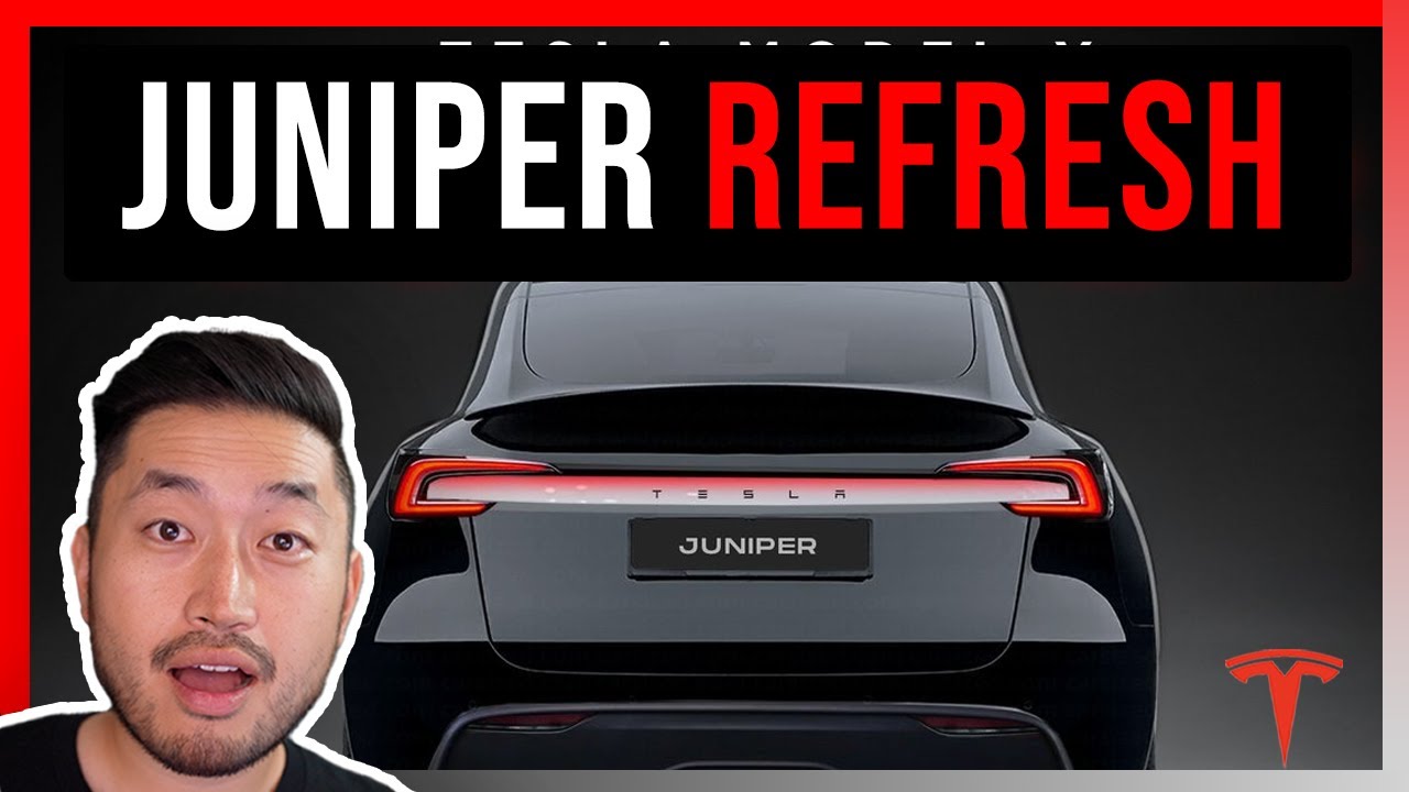 LEAKED: Model Y Juniper Refresh Pictures Uncovered - YouTube