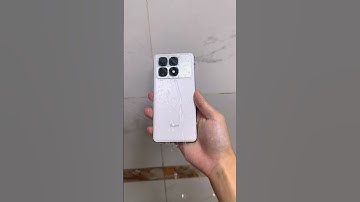 This is the correct way to open the Redmi K70 Extreme Edition. IP68 is given to you