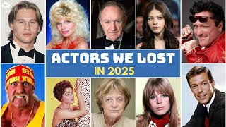 You’ll Be Shocked, 20 Famous Stars Who Have Passed Away So Far in 2025 😭 🕯 Then And Now 2025