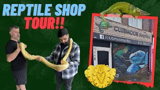 TOURING AN EPIC REPTILE SHOP IN LIVERPOOL UK Episode 3 Clubmoor Reptiles