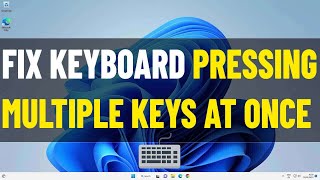 Fix Keyboard Typing Multiple Letters At Once Windows 11 /10 | Solve keyboard typing Extra letters ⌨️ screenshot 4