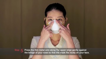 Proper Steps to Wear the N95 Safety Mask