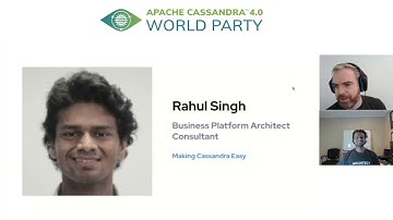 Making Cassandra Easy | Apache Cassandra World Party 2021