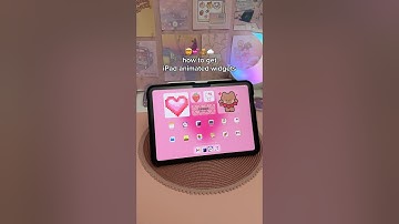 how to get iPad animated widgets 🤯💕 homescreen aesthetic | apple iPad apps | iPad tutorial | TapeKit