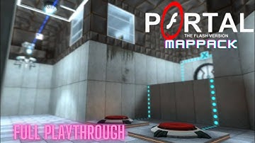 Portal Flash Version mappack playthrough
