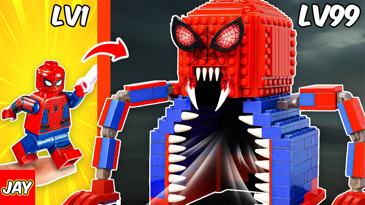 I CURSE LEGO Spiderman SEA EATER — How SPIDERMAN Transformation | JAY BRICKS