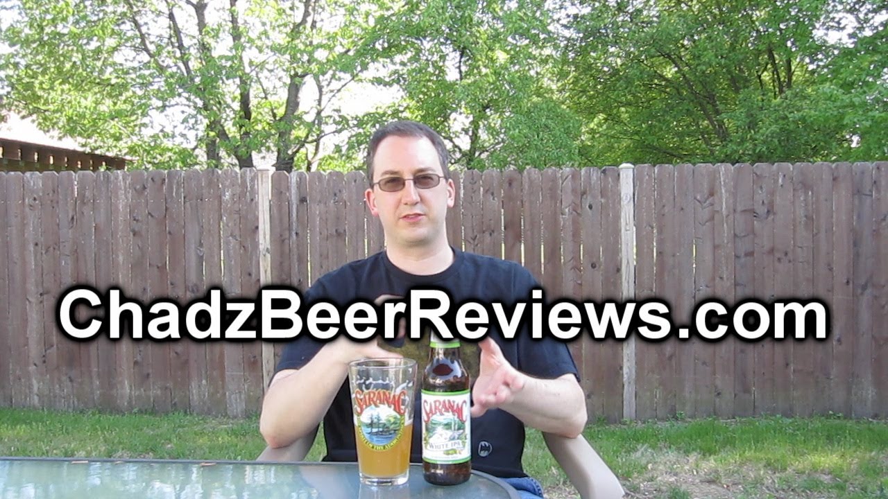 Saranac White IPA | Chad'z Beer Reviews ep664