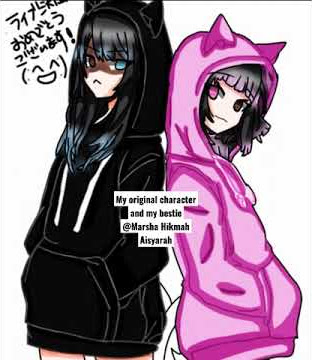 My favorite character and my bestie @Marsha hikmah aisyarah