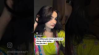 Get ready to glow | hairstyle hack | thatroguebeauty #grwm #shorts #ytshort