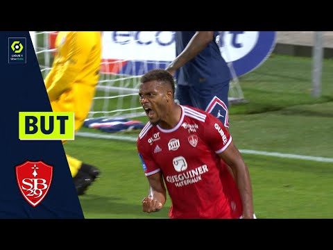 But Steve MOUNIE (85' - SB29) STADE BRESTOIS 29 - PARIS SAINT-GERMAIN (2-4) 21/22