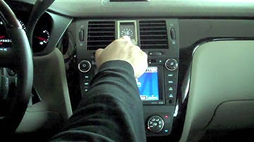 How to Change the Clock on Your Cadillac DTS with Navigation