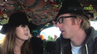 James Yuill with Amazing Radio's Georgie Rogers at Festibelly 2011