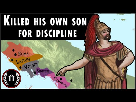 The most disciplined man in history? -Titus Manlius Torquatus