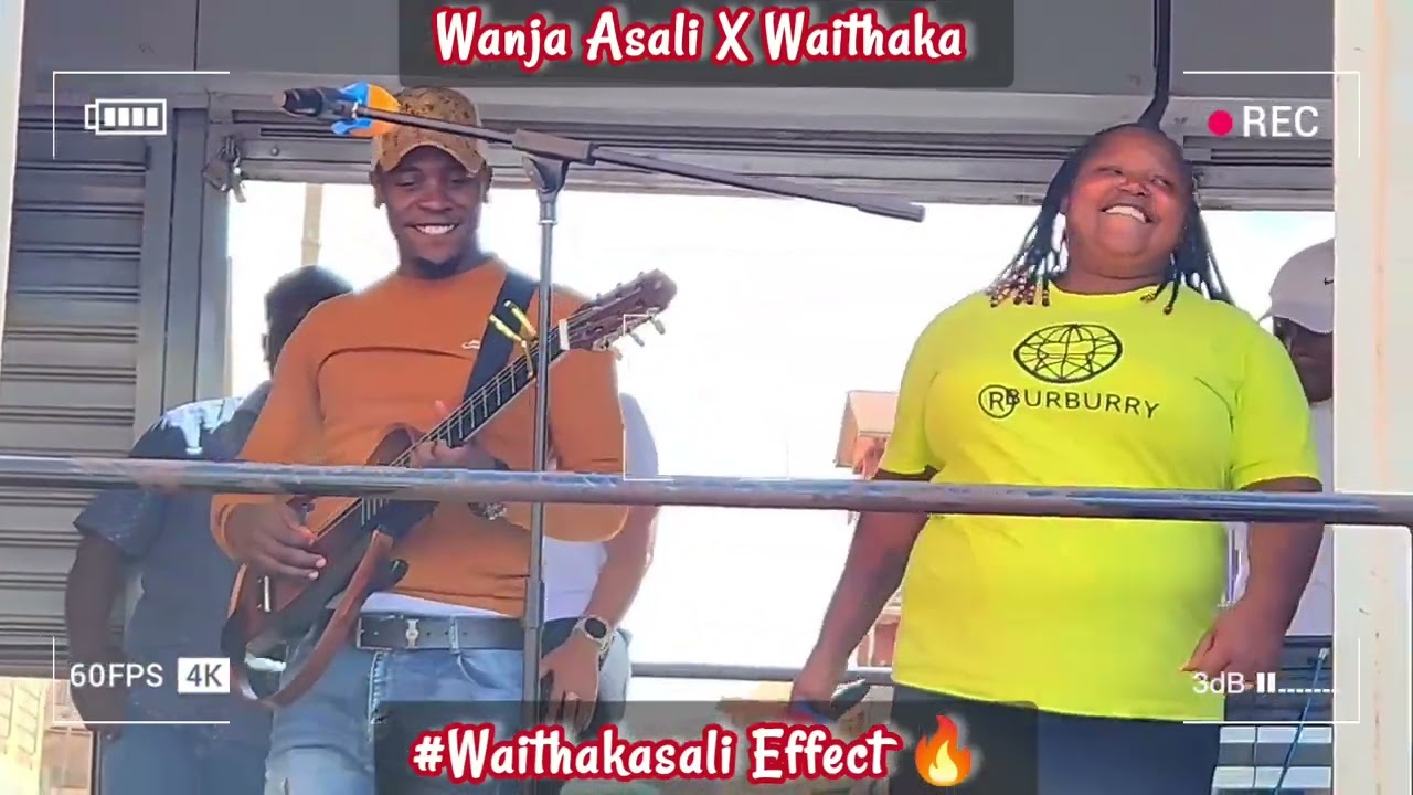 Waithaka Wa jane Ft Wanja Asali   Unyuaga Ngiri ukaria fifty Live performance