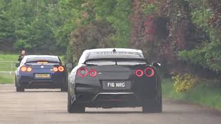 LOUD GTR'S ACCELERATING!!! 1800 HP, Nismo and more!!