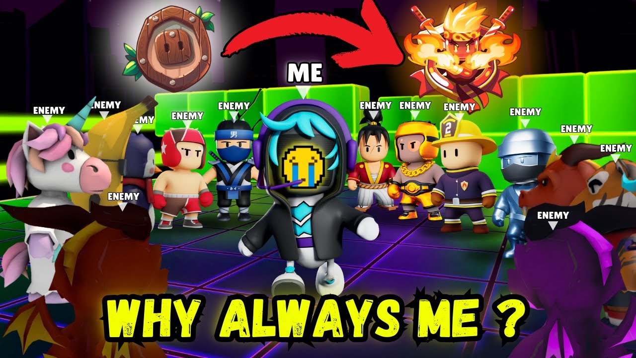 КАК БЫСТРО ПОЛУЧИТЬ РАНГ ЧЕМПИОНА В STUMBLE GUYS