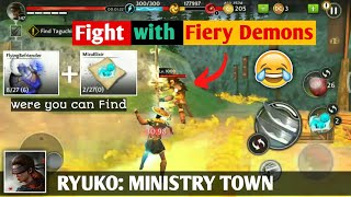 Fight with Fiery Demons 😭 | Ryuko: Ministry Town | New Update Gameplay screenshot 5