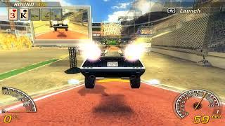 Playing FLATOUT 2 LIVE!