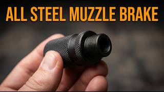 GRG 1/2x28 threaded for 223/556 steel sound forwarder muzzle brake comp flash can
