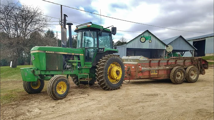 Loading and Spreading Manure