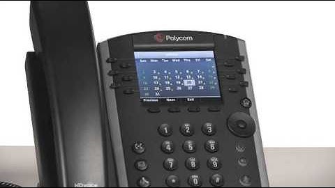 Polycom VVX 300/310/400/410 Video Datasheet