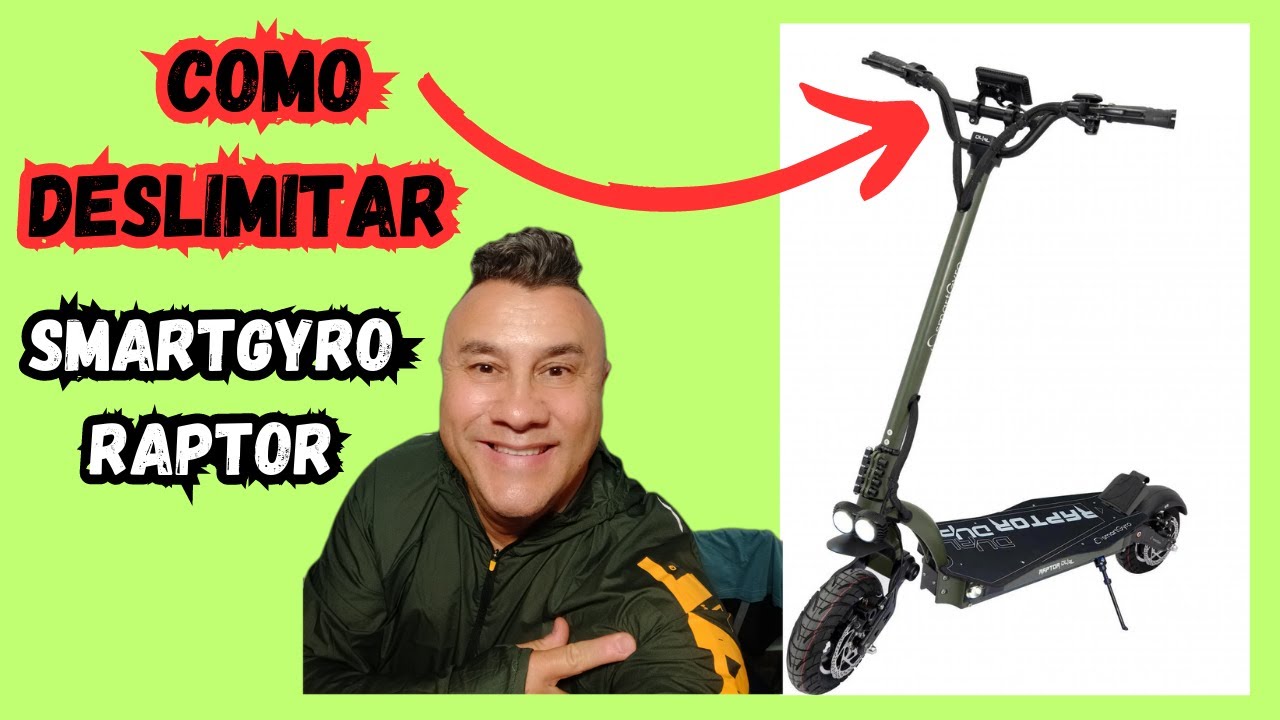 how to delimit electric scooter smartgyro raptor + SPEED 