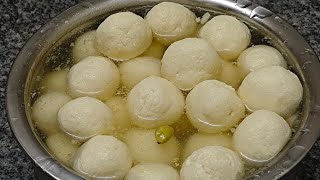 Bahut soft Juicy &spongy Bangoli sweet Rasgulla recipe jo banane me aasan #Homemade Rasgulla recipe  screenshot 5