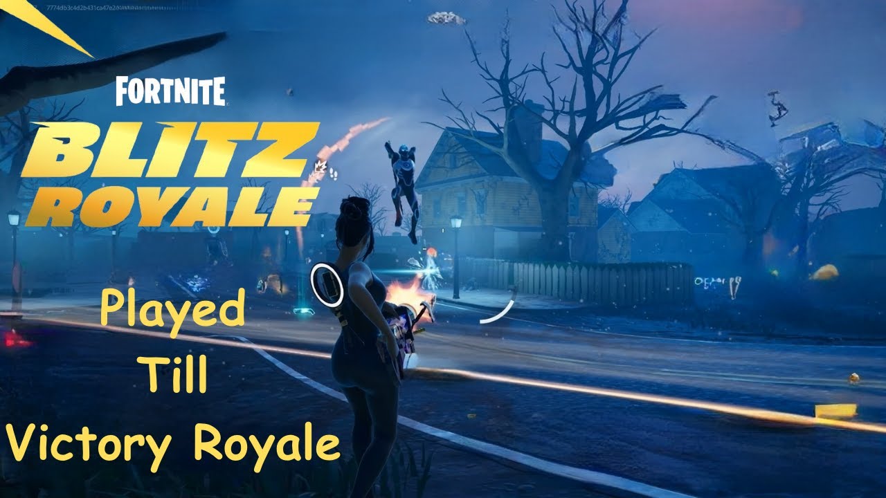 I Played Fortnite Blitz till i get Victory Royale - YouTube