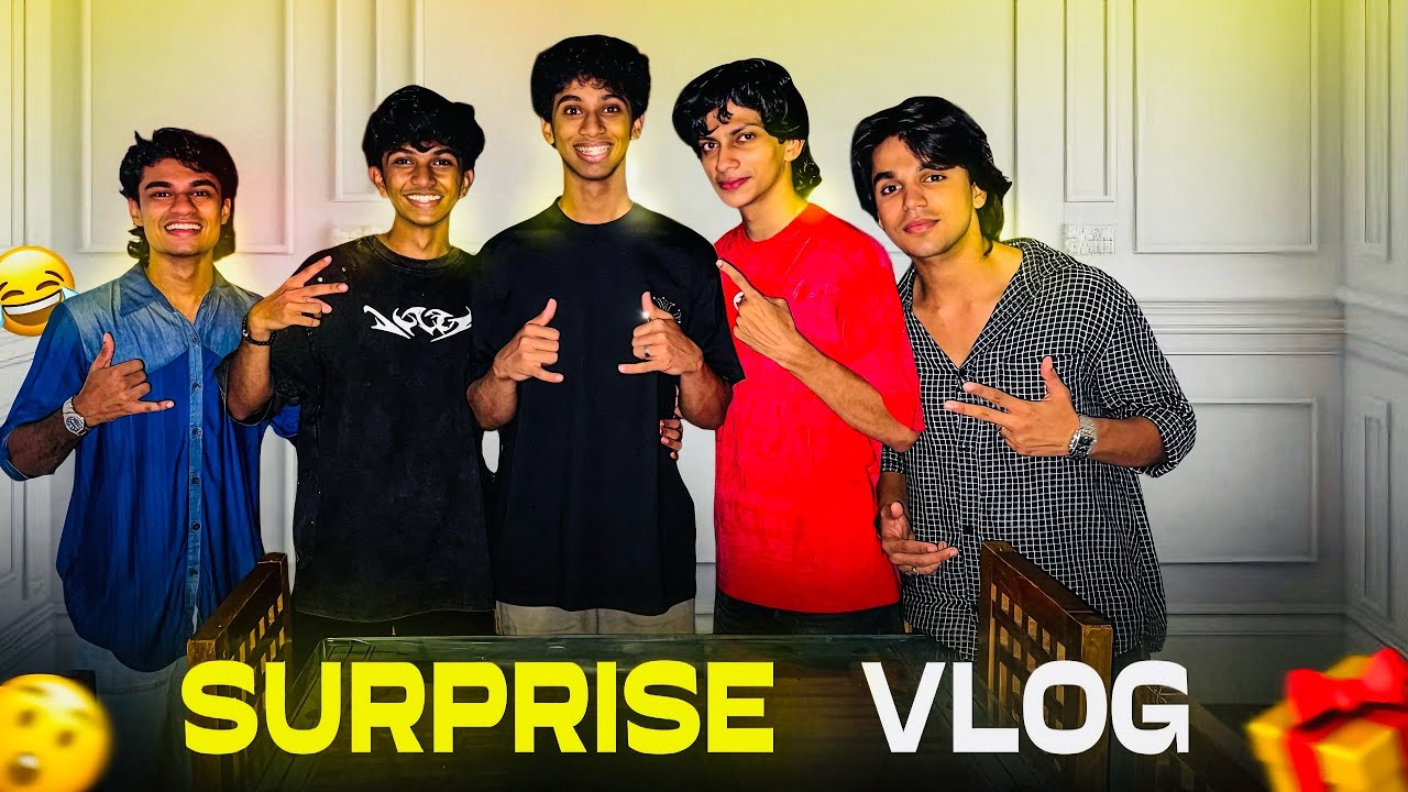 കുറച് ദിവസങ്ങൾക് ശേഷം ഒരു“NEW VLOG”ആയിട്ട്  BIRTHDAY SURPRISE കൊടുക്കാൻ പോയതാ.....🥲💔😂
