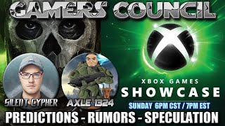 XBOX SHOWCASE - PREDICTIONS - RUMORS - SPECULATION !!!