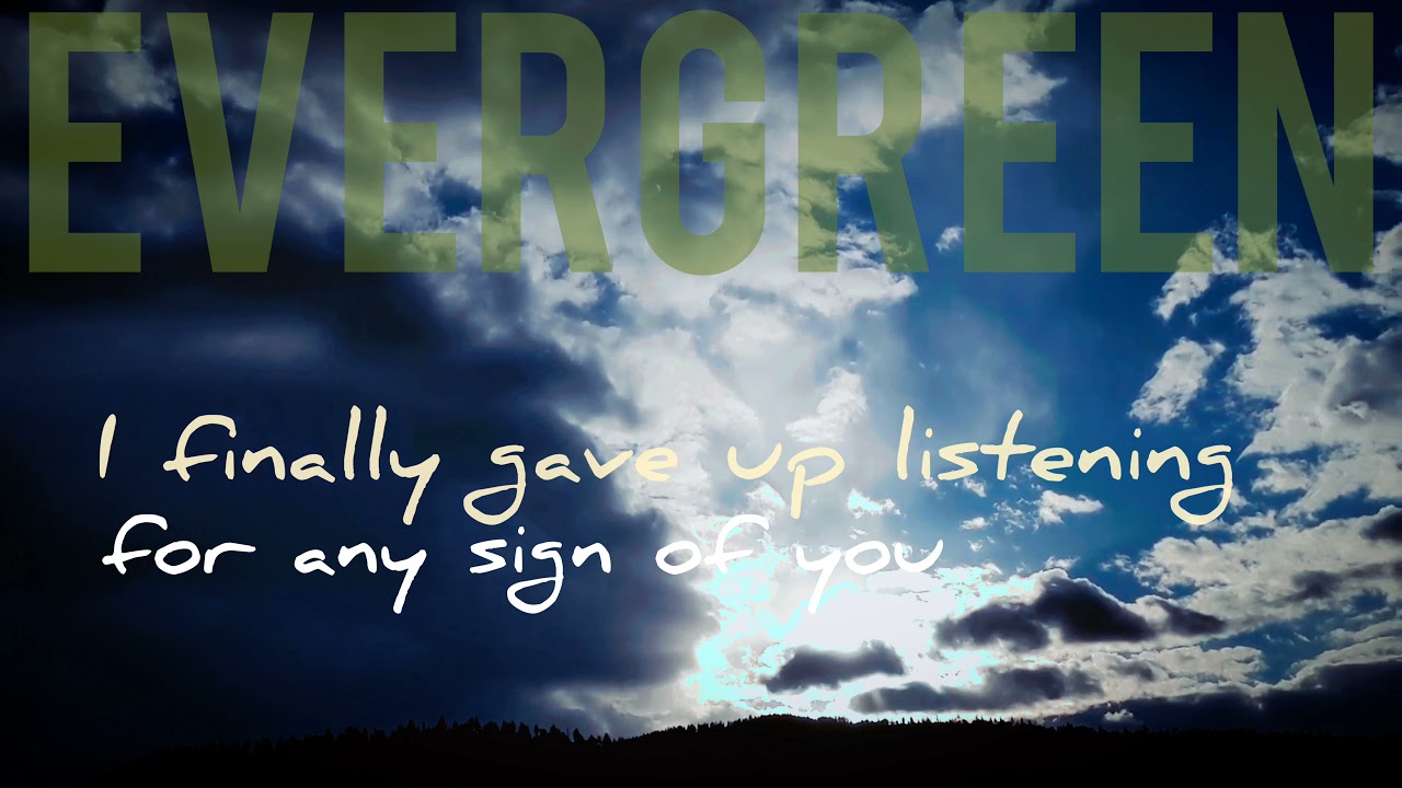 Watch "Evergreen" by Chad Elliott on YouTube Watch "Evergreen" by Chad Elliott on YouTube