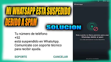 ¿Cuánto dura el bloqueo por spam?