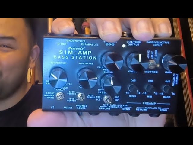 Komparasi bass preamp : Demonfx SIM-AMP vs DSM SIMPLIFIER - YouTube