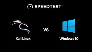 Windows 10 vs Kali Linux - Speed Test [Boot time & Benchmark]